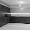 Cucina grigio moderna ad angolo Ingrosso cucine moderne icm42 Primopiano cucine