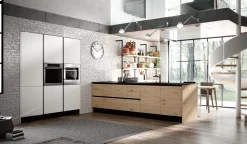 CUCINA Imab group Capri grigio cenere e rovere PREZZO OUTLET