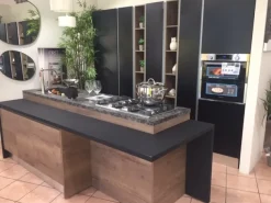 Cucina Imab group moderna ad isola altri colori in nobilitato Piana / caprera