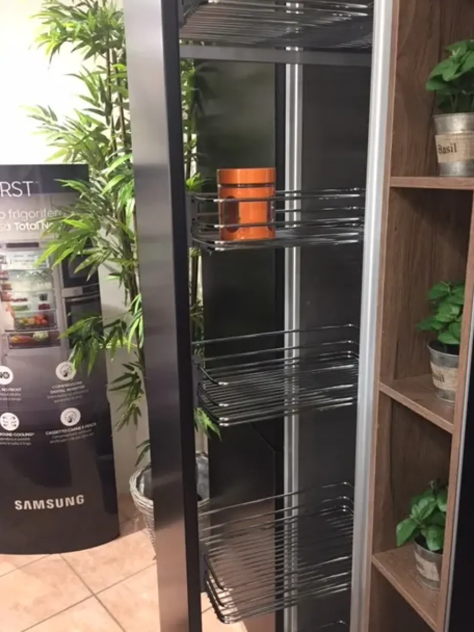 Cucina Imab group moderna ad isola altri colori in nobilitato Piana / caprera