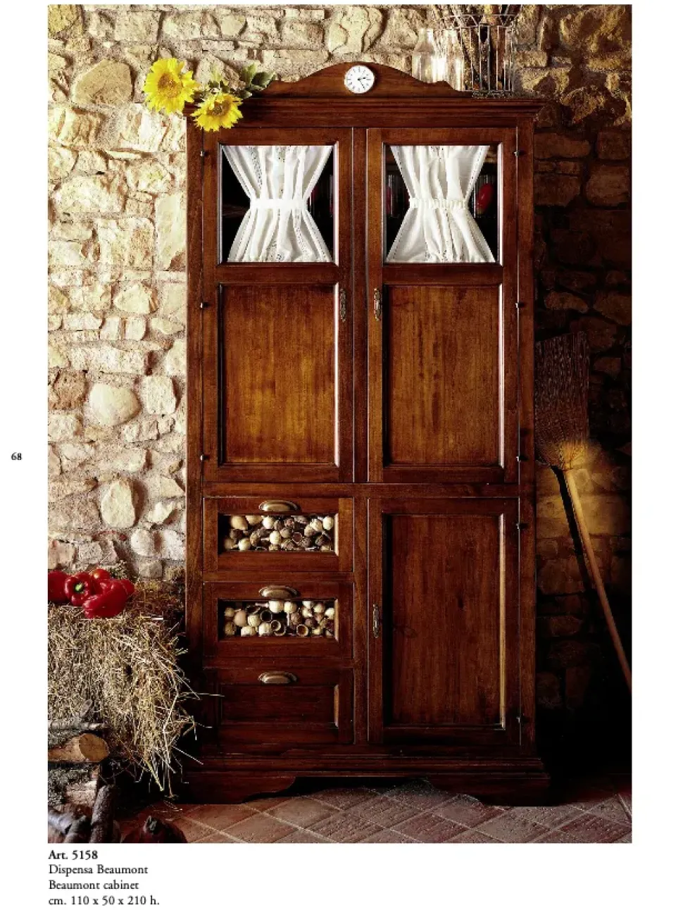 Cucina in legno Parlani a PREZZI OUTLET -60%