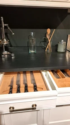 Cucina industriale ad angolo Kre kap Marchi cucine a prezzo scontato