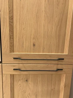 Cucina industriale rovere chiaro Arredo3 lineare Asia in Offerta Outlet