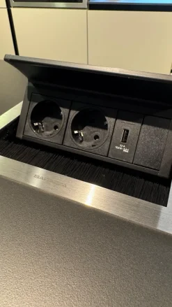 Cucina Infinity design antracite Stosa con isola scontata 45%