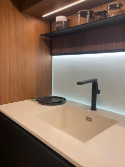 Cucina Infinity moderna altri colori Stosa lineare scontata 50%