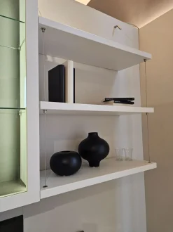 Cucina inglese con penisola Carattere  Scavolini a prezzo scontato