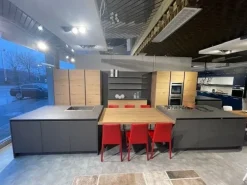 Cucina Kalì ecomalta moderna grigio Arredo3 ad isola scontata 61%