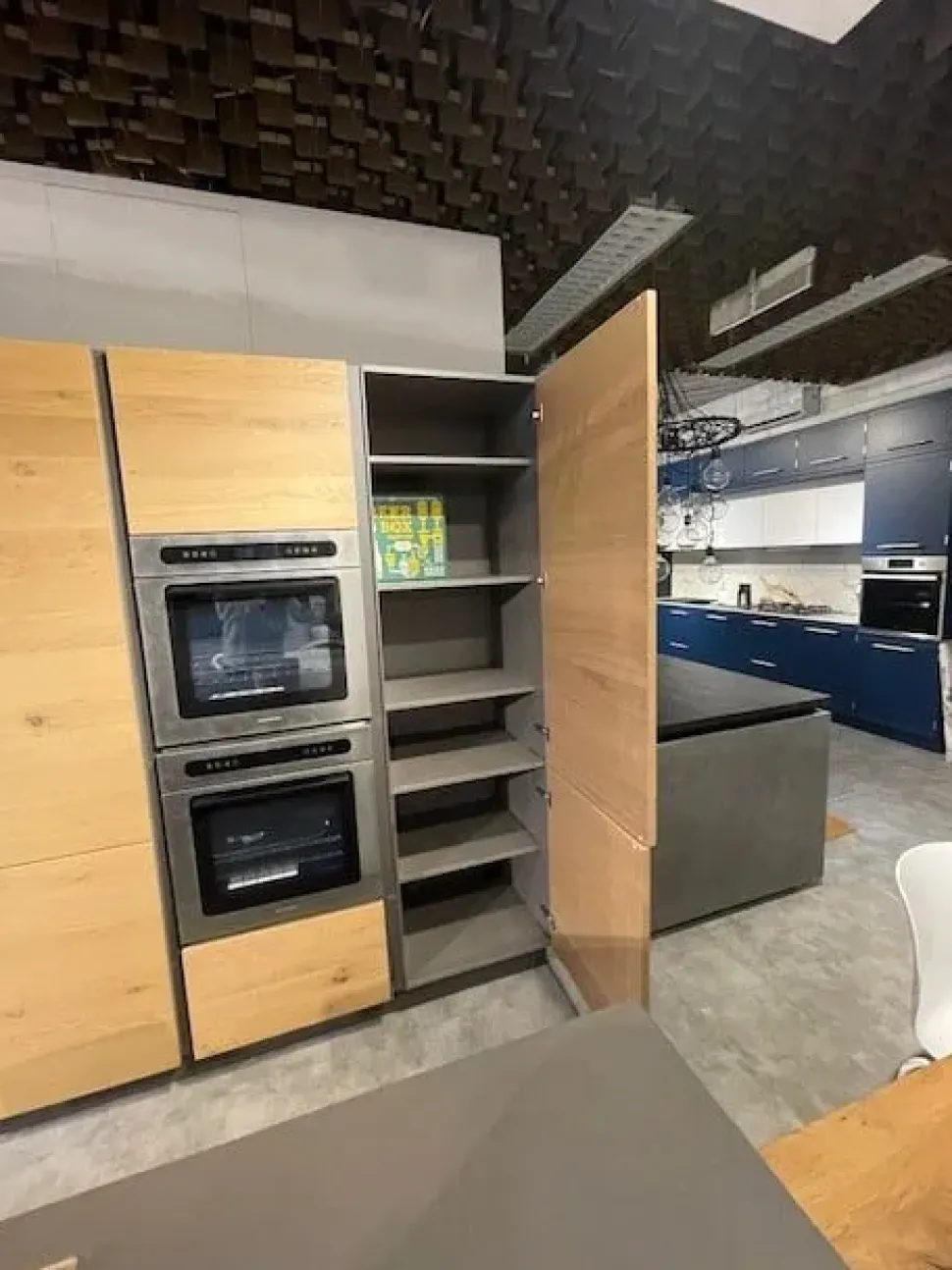 Cucina Kalì ecomalta moderna grigio Arredo3 ad isola scontata 61%
