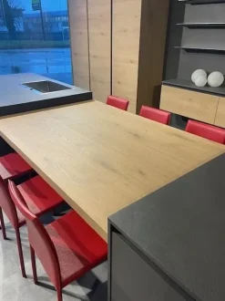 Cucina Kalì ecomalta moderna grigio Arredo3 ad isola scontata 61%