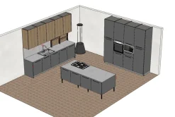 Cucina Kali 9 con isola Arredo3 con un ribasso imperdibile