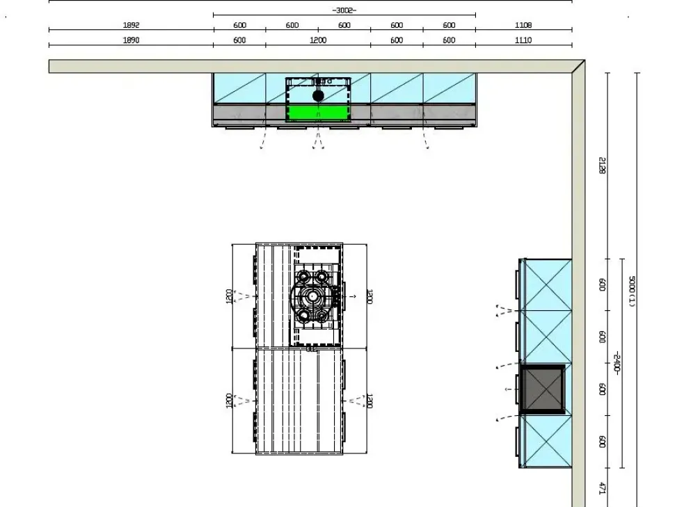 Cucina Kali 9 con isola Arredo3 con un ribasso imperdibile