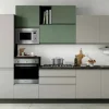 Cucina Kelly mk 360c moderna bianca Net cucine lineare scontata 32%