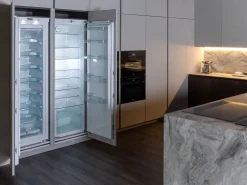 Cucina Klab 01 outlet con penisola Diotti.com con uno sconto imperdibile