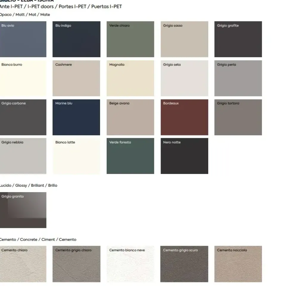 Cucina lineare classica bianca Imab Giglio