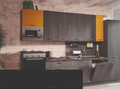 Cucina lineare Cucina cloe 330 a Artigianale con un ribasso vantaggioso