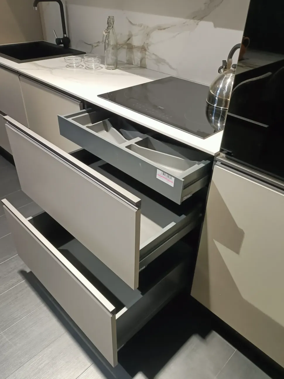 CUCINA lineare Gicinque Promo2026 smart kappa gres 330 SCONTATA 40%