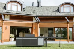 Cucina lineare in acciaio modello Cucina da esterno agher  ad un prezzo riservato