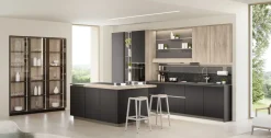 Cucina lineare in laccata modello Start time 11 ad un prezzo riservato
