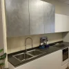 Cucina lineare in laccato opaco a prezzo ribassato 34%