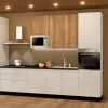 Cucina lineare in laminato materico a prezzo scontato 50%