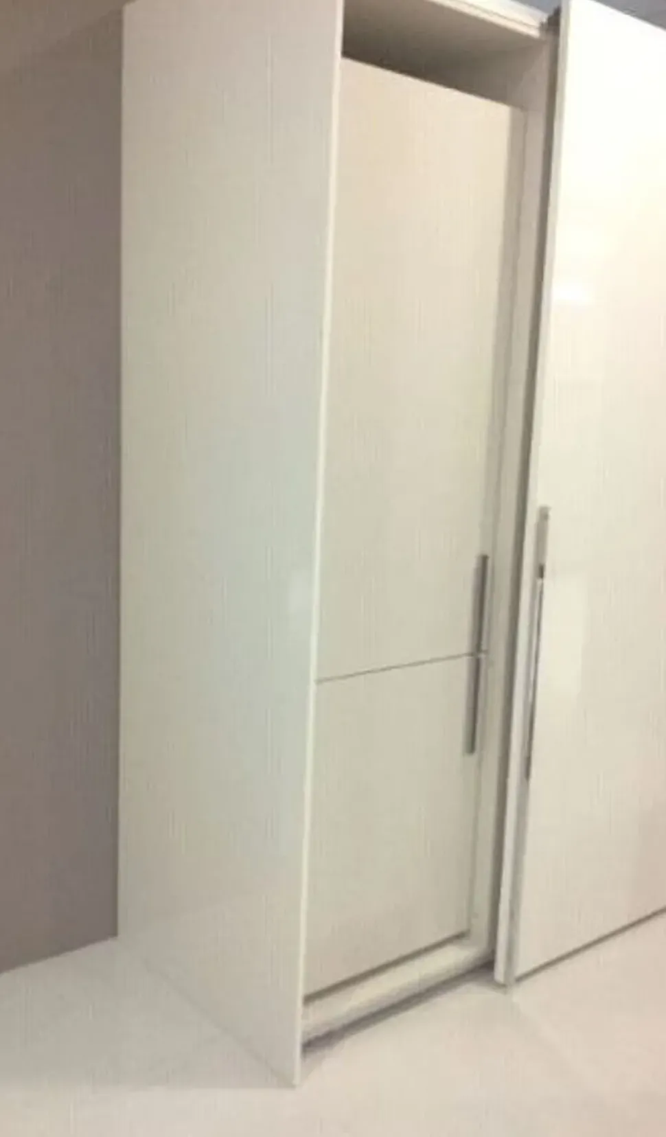 Cucina lineare in legno a prezzo scontato 58%