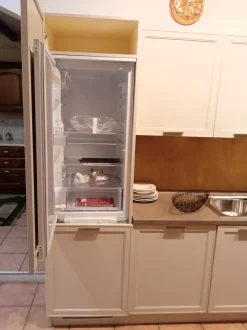 Cucina lineare in legno rovere chiaro Cucina melograni a prezzo scontato