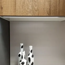 Cucina lineare in melaminico a prezzo ribassato 50%