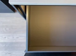 Cucina lineare in melaminico a prezzo ribassato 45%