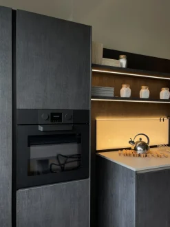 Cucina lineare in melaminico a prezzo ribassato 45%