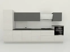 Cucina lineare Jey Creo kitchens con uno sconto del 50%