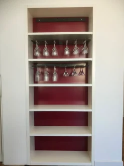 Cucina lineare Kristal e320 Artigianale con uno sconto vantaggioso