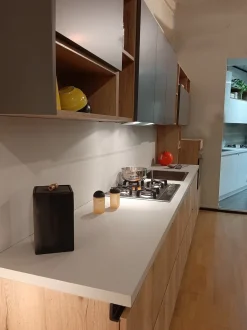 Cucina lineare Miky Artigianale con un ribasso vantaggioso