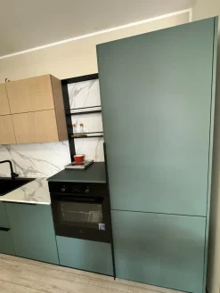 Cucina lineare moderna altri colori Arredo3 Tratto_10