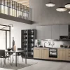 Cucina lineare moderna Cucina mod.sky in laminato di ar.tre cucine in promo-sconto 40% Ar-tre a prezzo ribassato