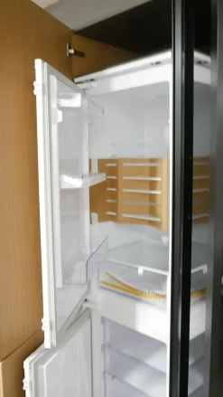 Cucina lineare moderna grigia Mobilturi Pop