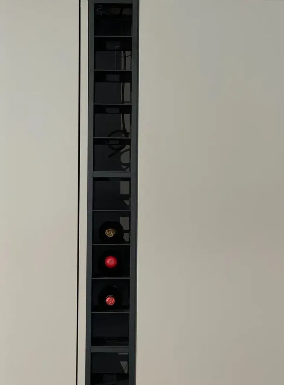 Cucina lineare moderna grigia Record cucine One a soli 15800 Euro