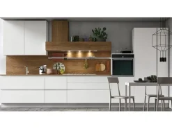 Cucina lineare moderna Infinity Stosa a prezzo ribassato