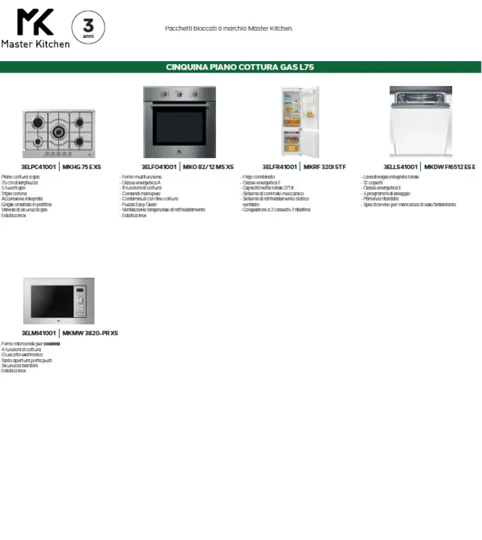 Cucina lineare moderna rovere moro Imab Capri