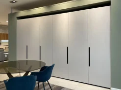 Cucina lineare moderna rossa Scavolini Boxlife