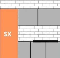 Cucina lineare moderna Sara ev Md work a prezzo scontato