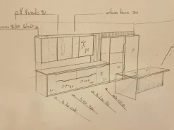 Cucina lineare moderna tortora Dibiesse Spring lesmo