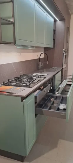 CUCINA lineare Moretti compact Myriad SCONTATA 38%