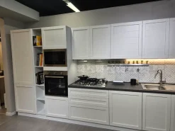 CUCINA lineare Net cucine Elsa  total white SCONTATA 52%