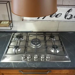 CUCINA lineare Outlet etnico Cucina moderna vintage alta legno SCONTATA 59%