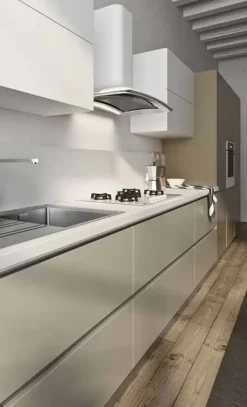 CUCINA lineare Seta Essebi laccata SCONTATA