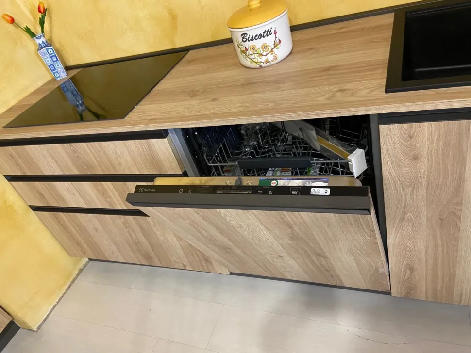 Cucina lineare Up design Ar-tre con un ribasso vantaggioso