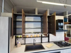 Cucina Loft xl moderna bianca Arrex lineare scontata 42%