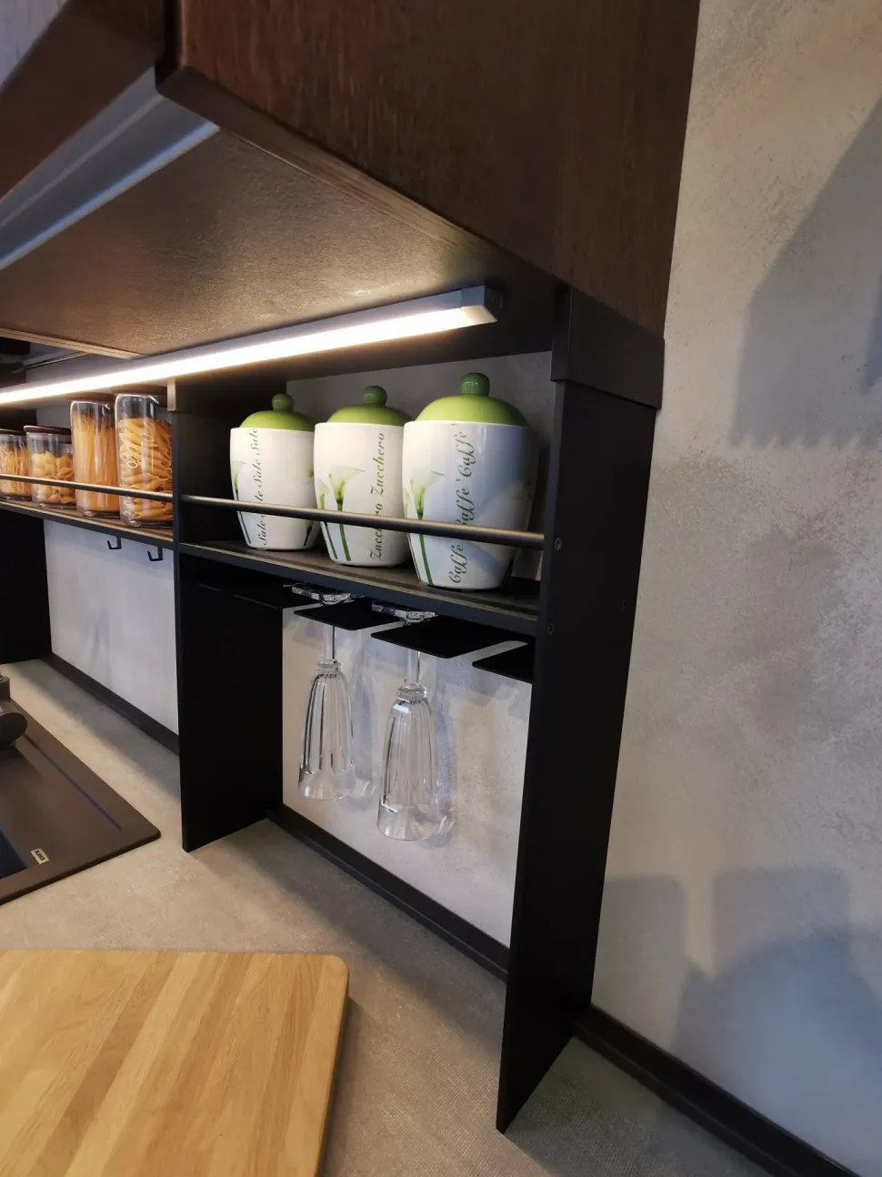 Cucina Loft xl moderna bianca Arrex lineare scontata 42%