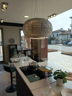 Cucina Lounge - riflex moderna rossa Veneta cucine con isola scontata 51%