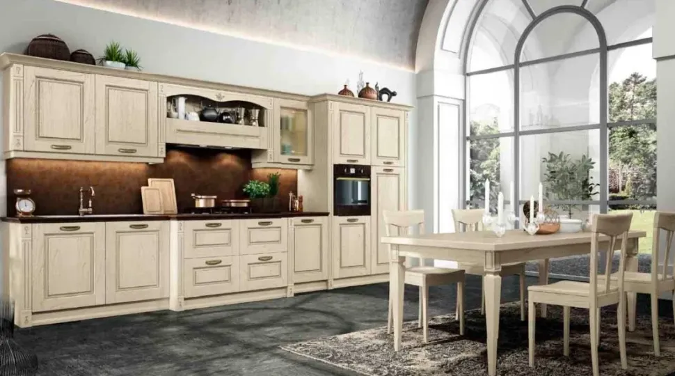 Cucina magnolia classica lineare Arredo3 Verona 4 a soli 7400 Euro